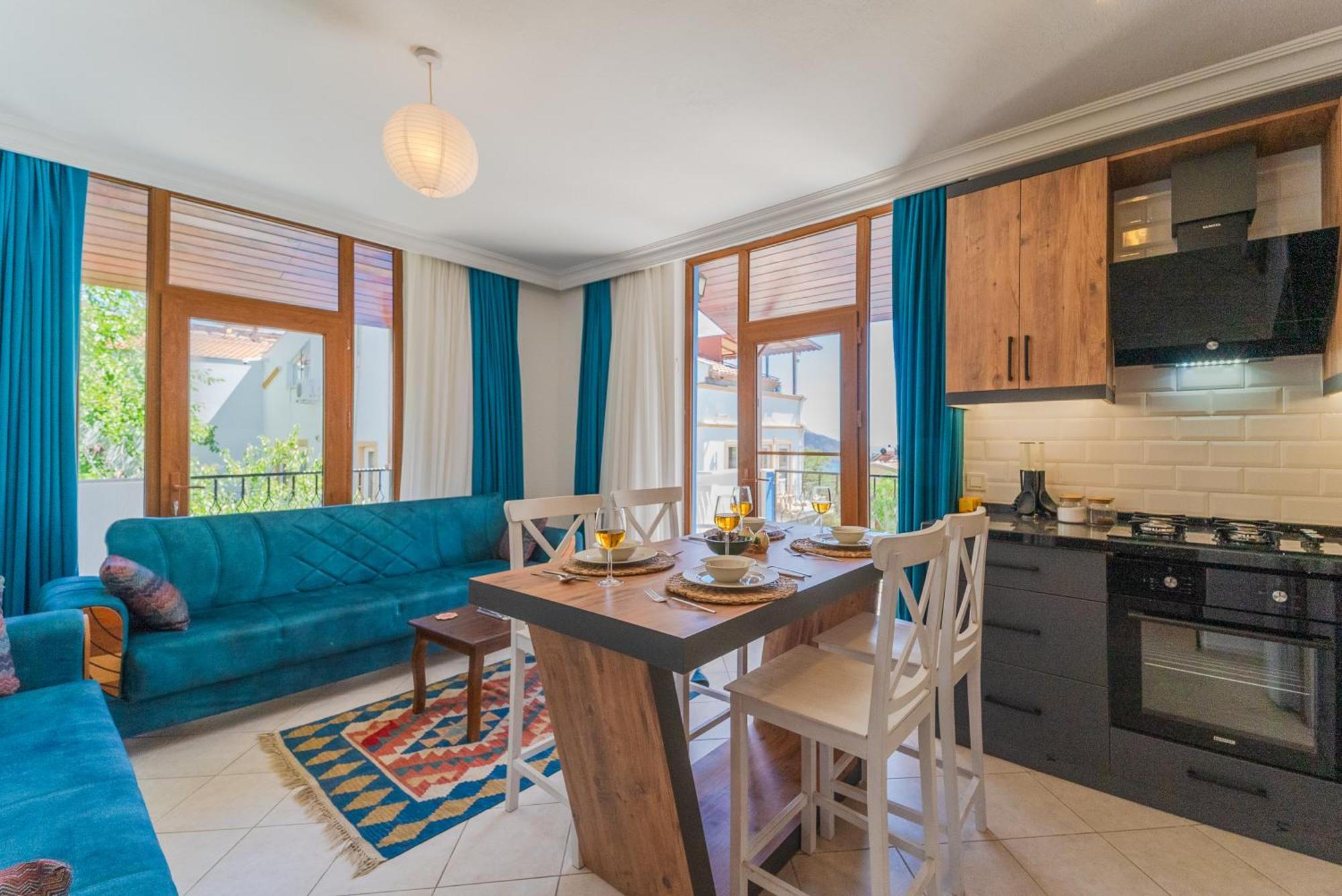 Pazar Apartments Kalkan Kültér fotó
