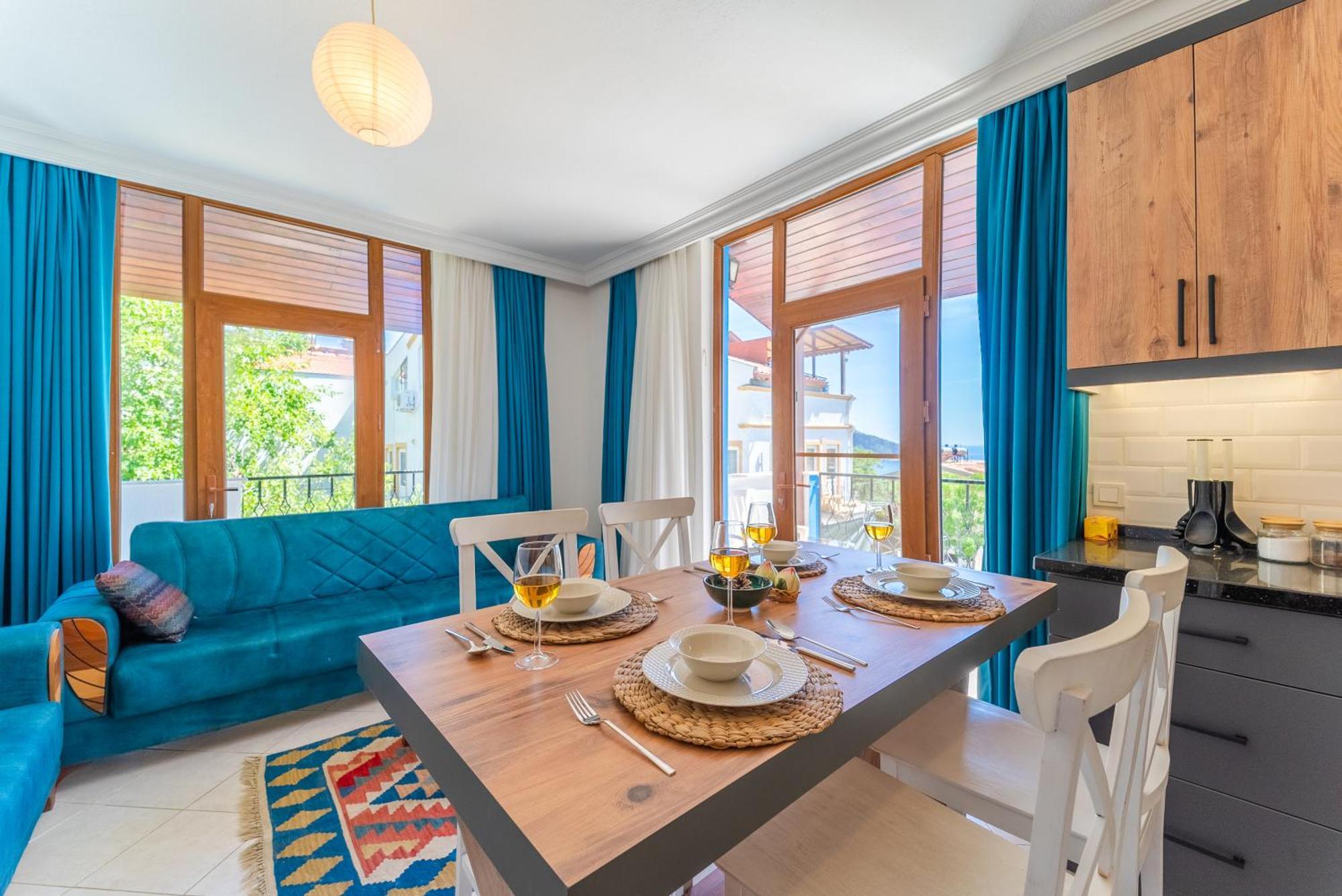 Pazar Apartments Kalkan Kültér fotó