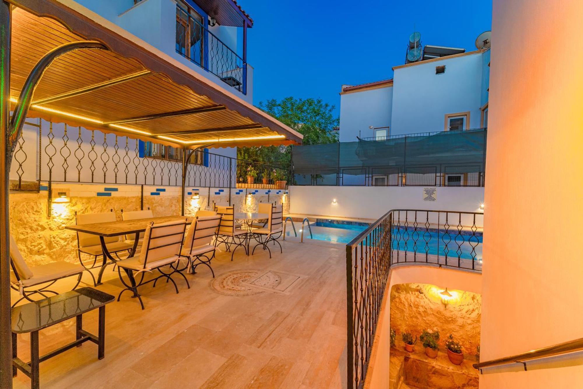 Pazar Apartments Kalkan Kültér fotó