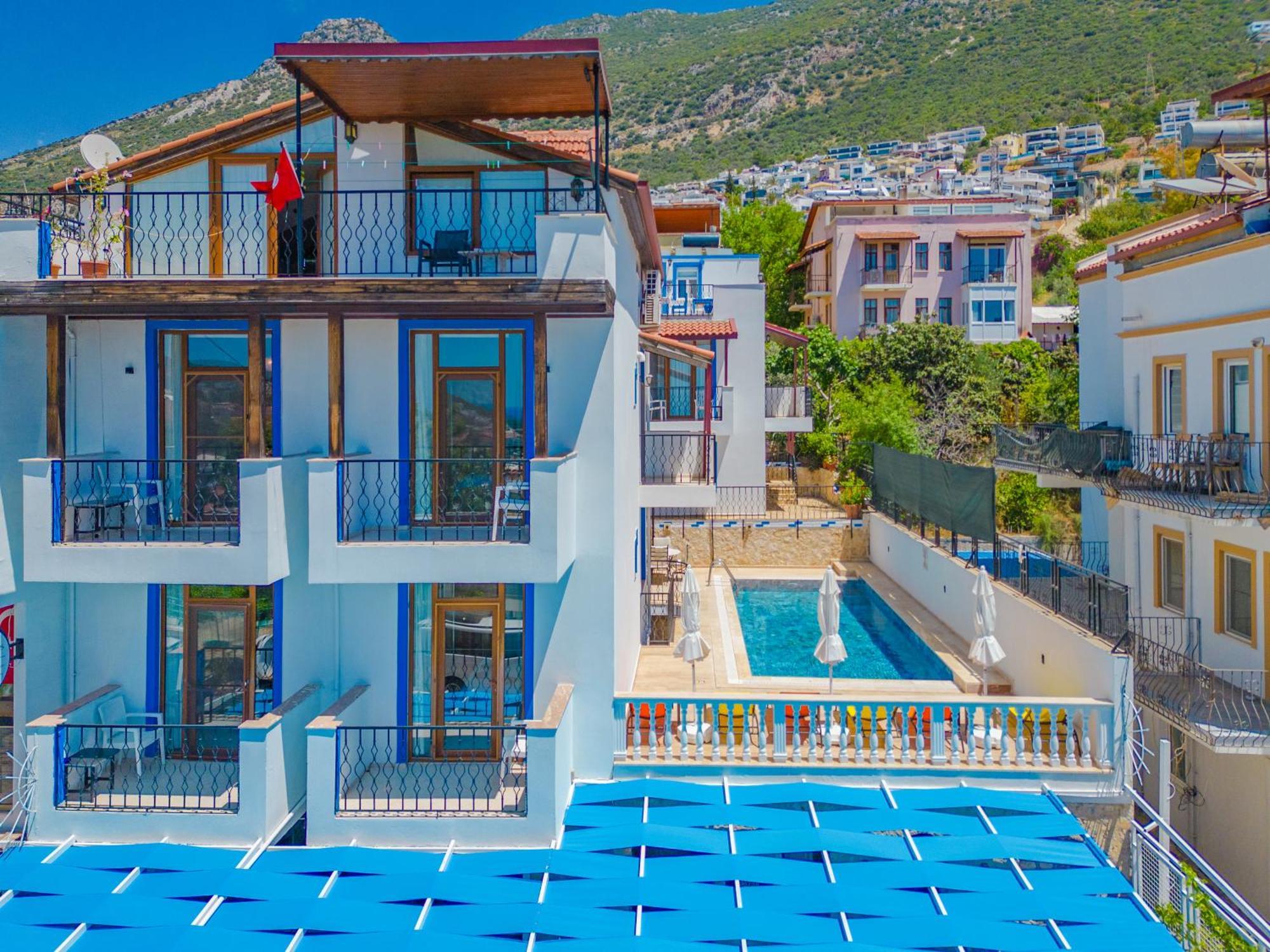 Pazar Apartments Kalkan Kültér fotó