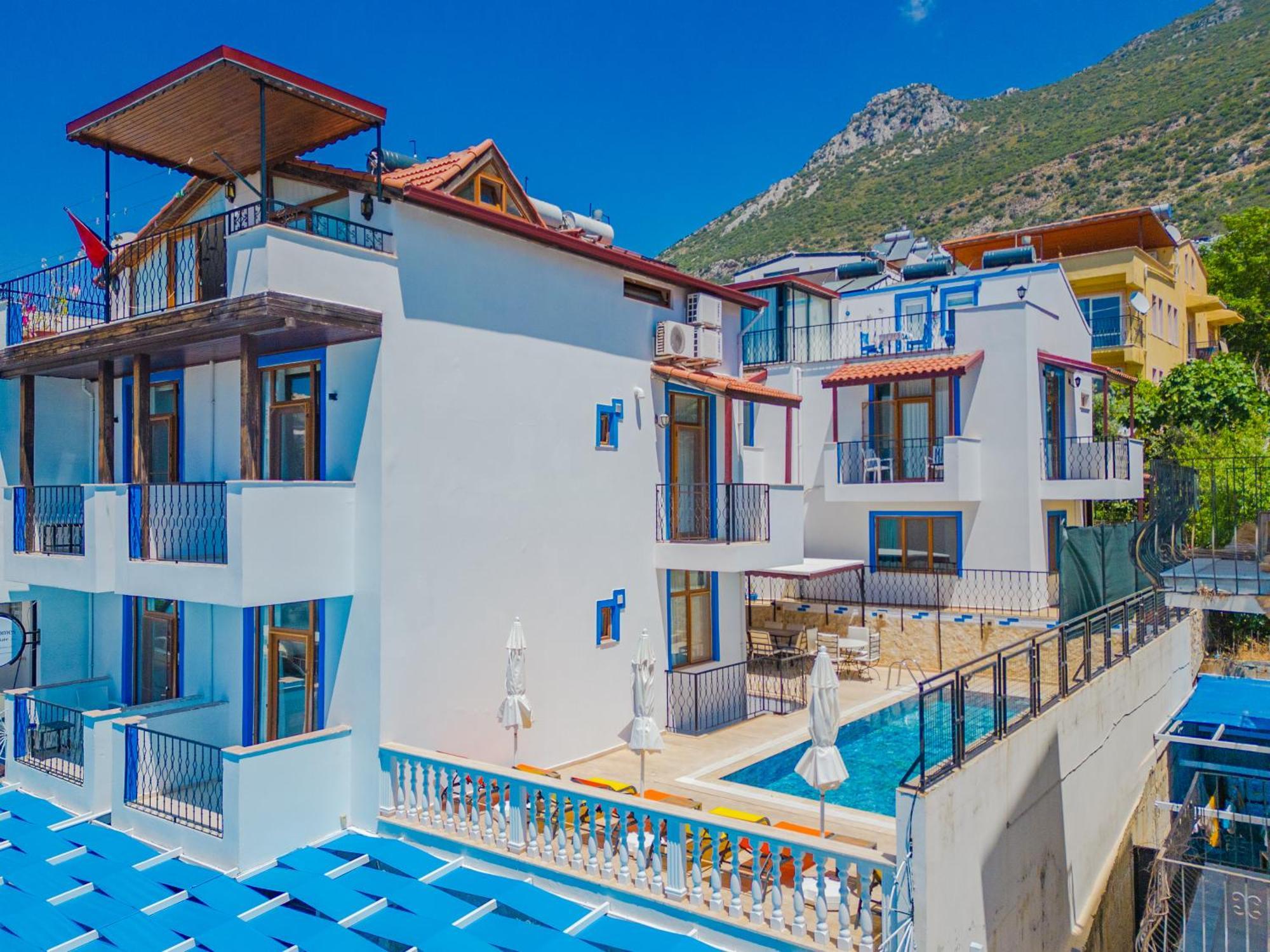 Pazar Apartments Kalkan Kültér fotó