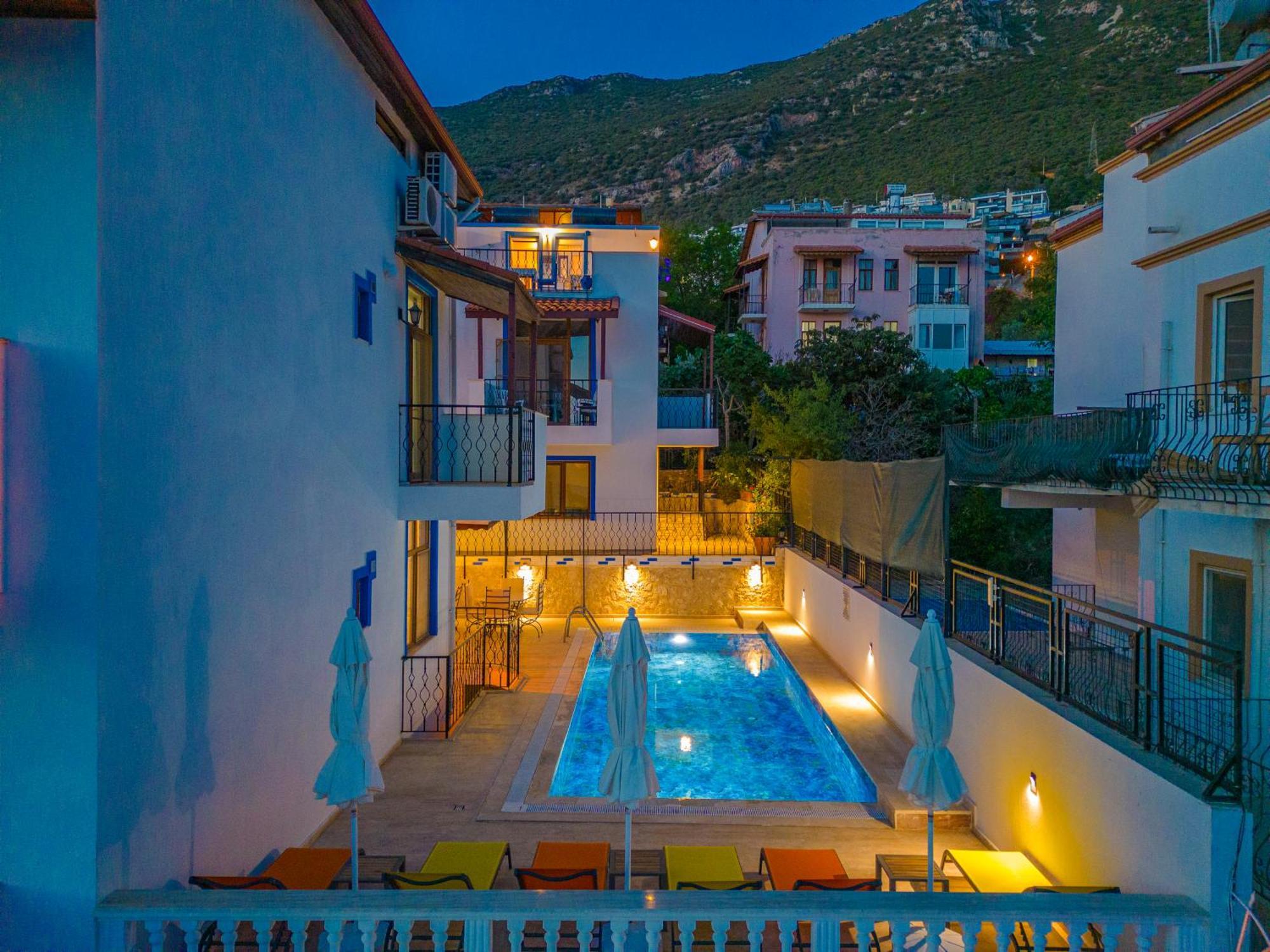 Pazar Apartments Kalkan Kültér fotó